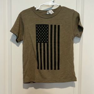 3T boys American Flag T-shirt